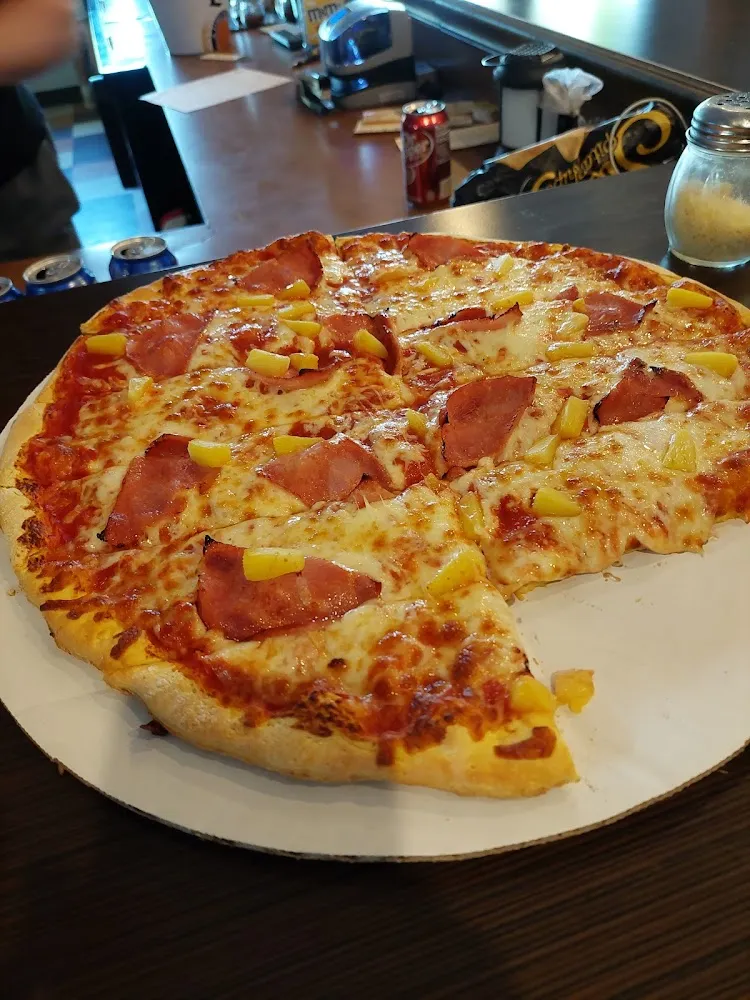 Ham and Pineapple Pizza